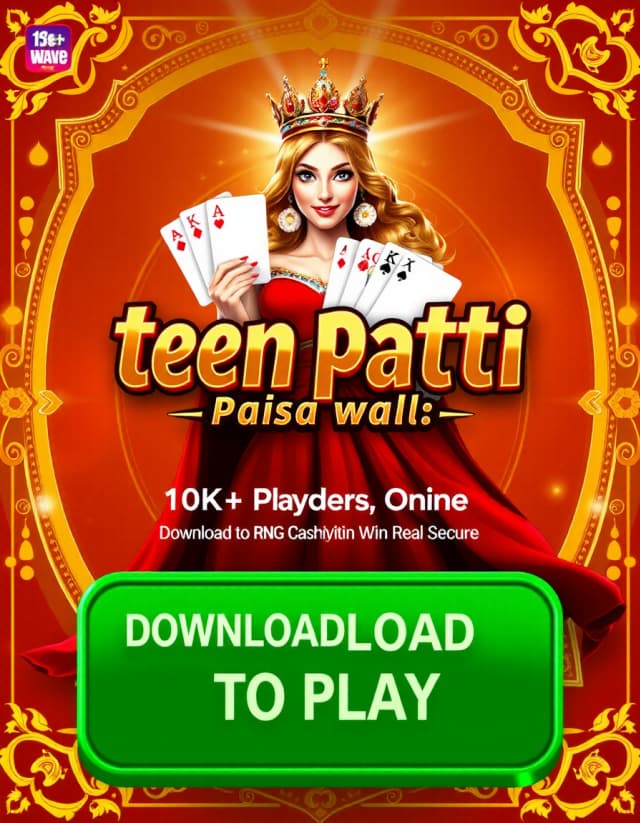Teen Patti Game Paise Wala Banner